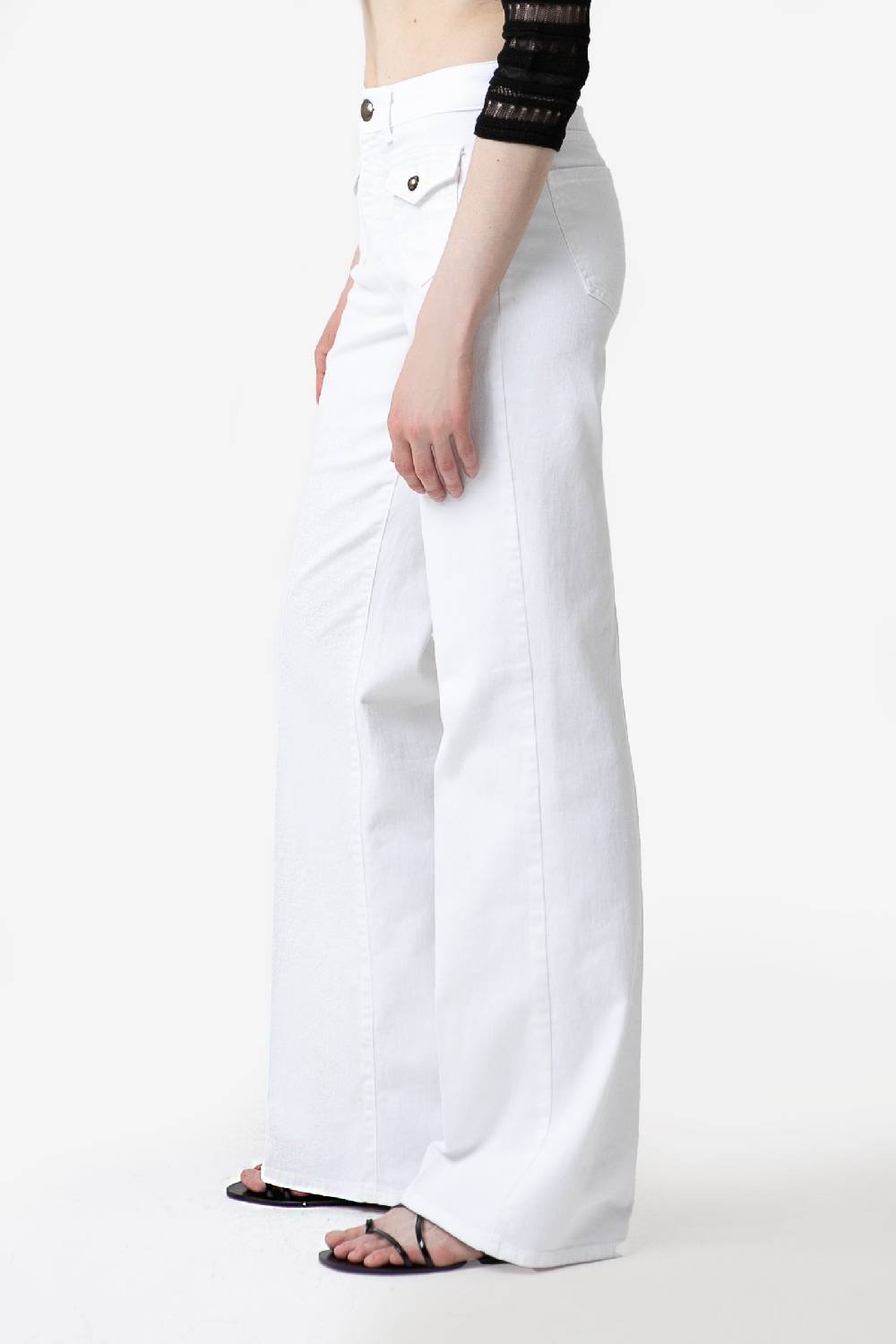 Kristina Ti MARTA - White flared jeans Economico