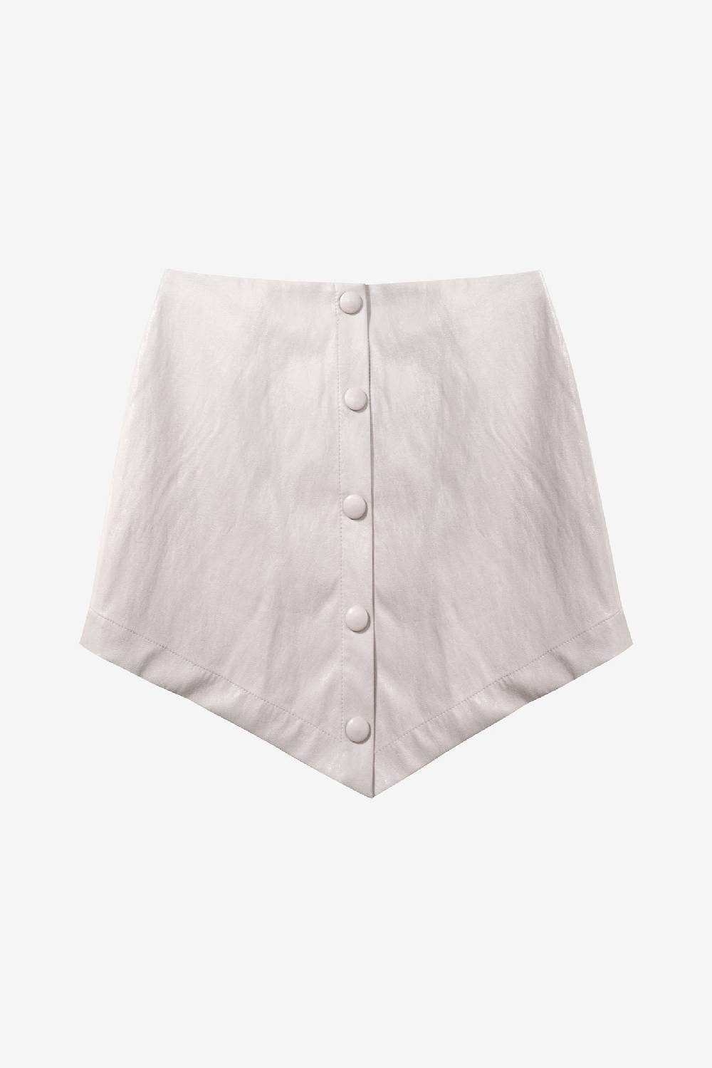 Kristina Ti CAMELIA - Eco-leather miniskirt