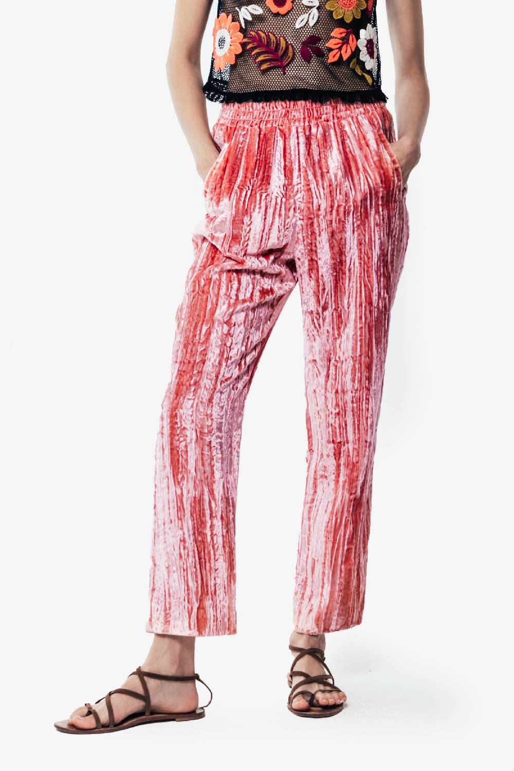 Kristina Ti MELISSA - Jogger trousers Spedizione Gratuita