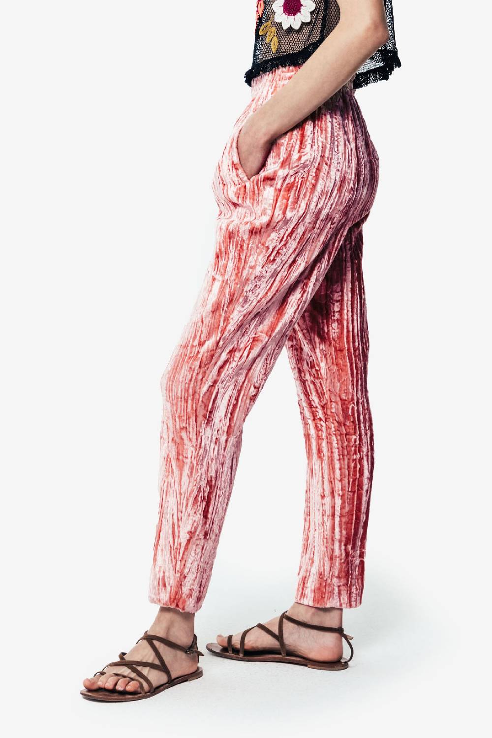 Kristina Ti MELISSA - Jogger trousers Spedizione Gratuita