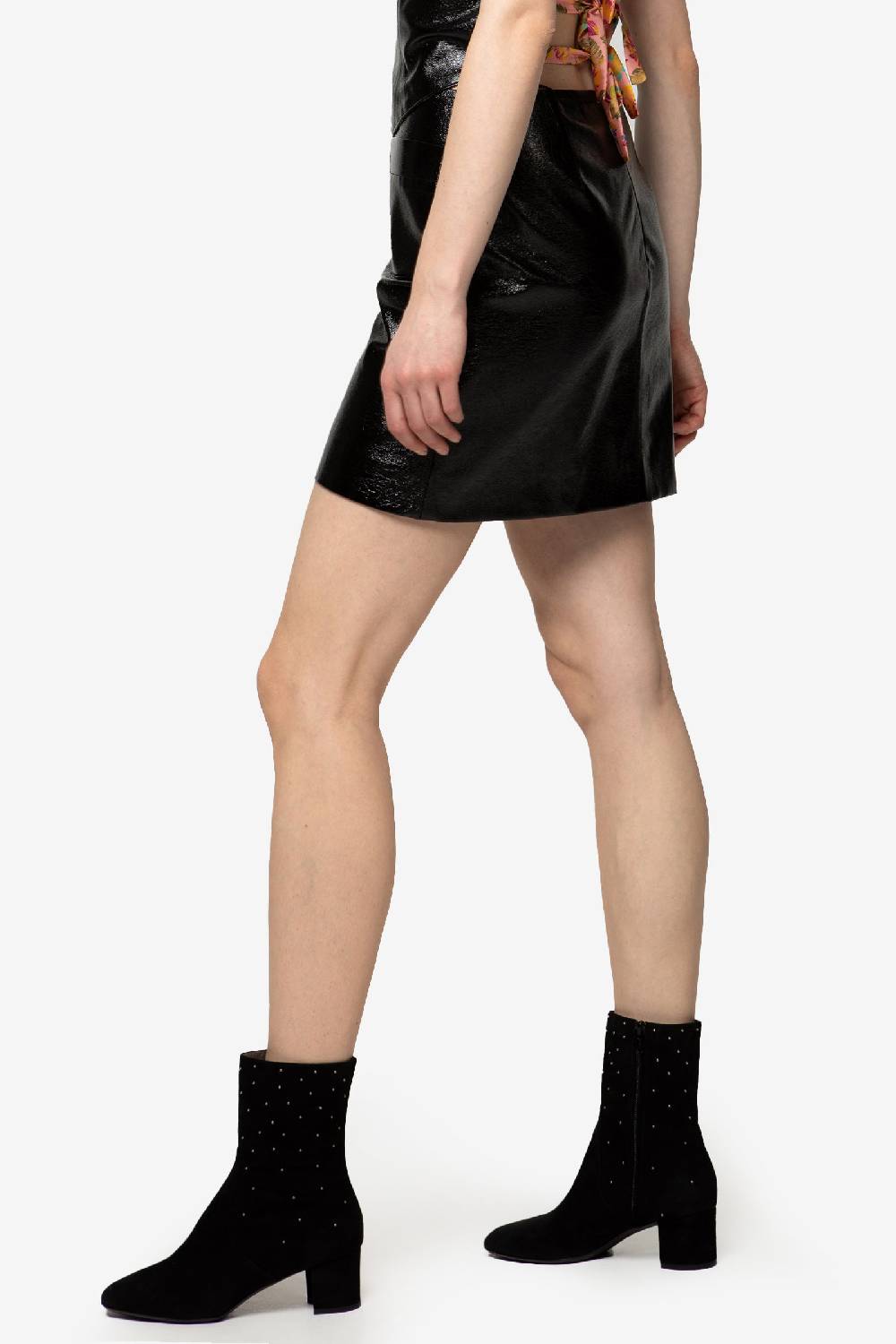Kristina Ti LOUISA - Vinyl mini skirt Hotsell
