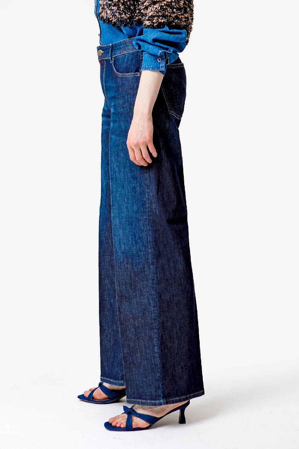 Kristina Ti SOFIA - Low waist denim jeans Negozio