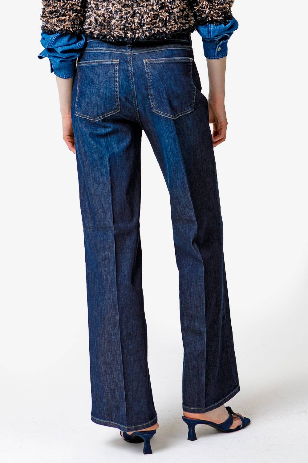 Kristina Ti SOFIA - Low waist denim jeans Negozio
