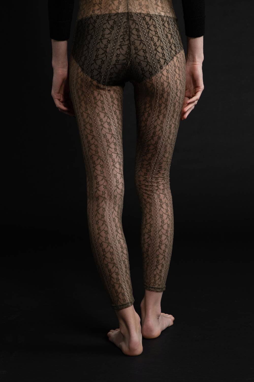 Kristina Ti LUDMILLA - Lace leggings Moda