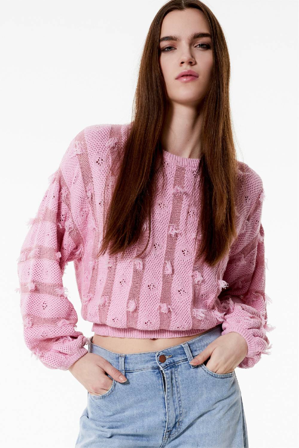 Kristina Ti BELLA - Knitted sweater Fringe