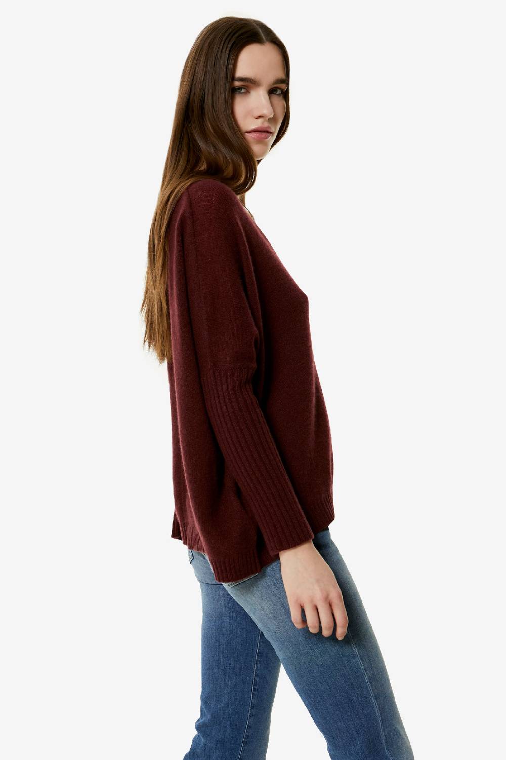 Kristina Ti ROSSANA - Cashmere poncho Consegna Veloce