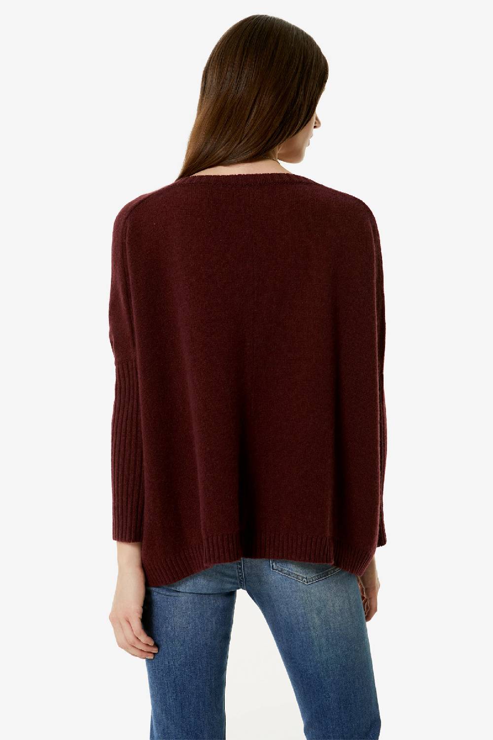 Kristina Ti ROSSANA - Cashmere poncho Consegna Veloce