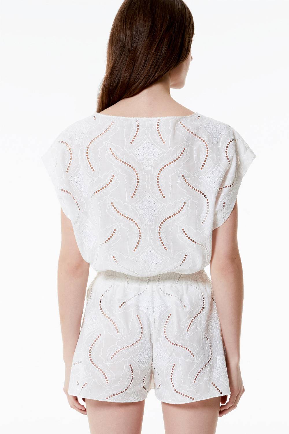 Kristina Ti NATALIE - Cotton blouse Innocence Comprare a buon mercato