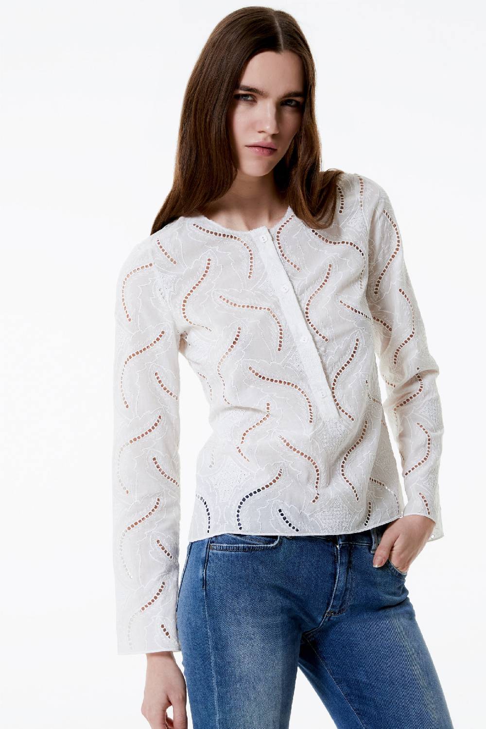 Kristina Ti MATILDE - Cotton blouse Innocence Economico