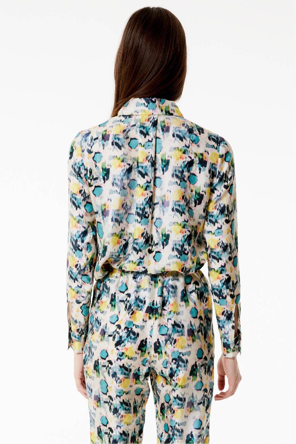 Kristina Ti OTTAVIA - Silk shirt Watercolor Offerte