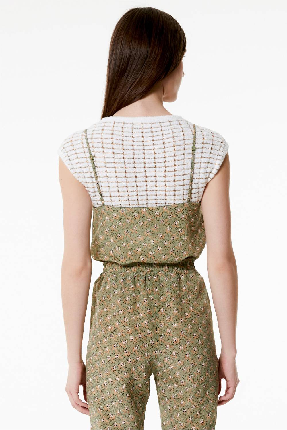 Kristina Ti CLOE - Silk top Woods Promozione