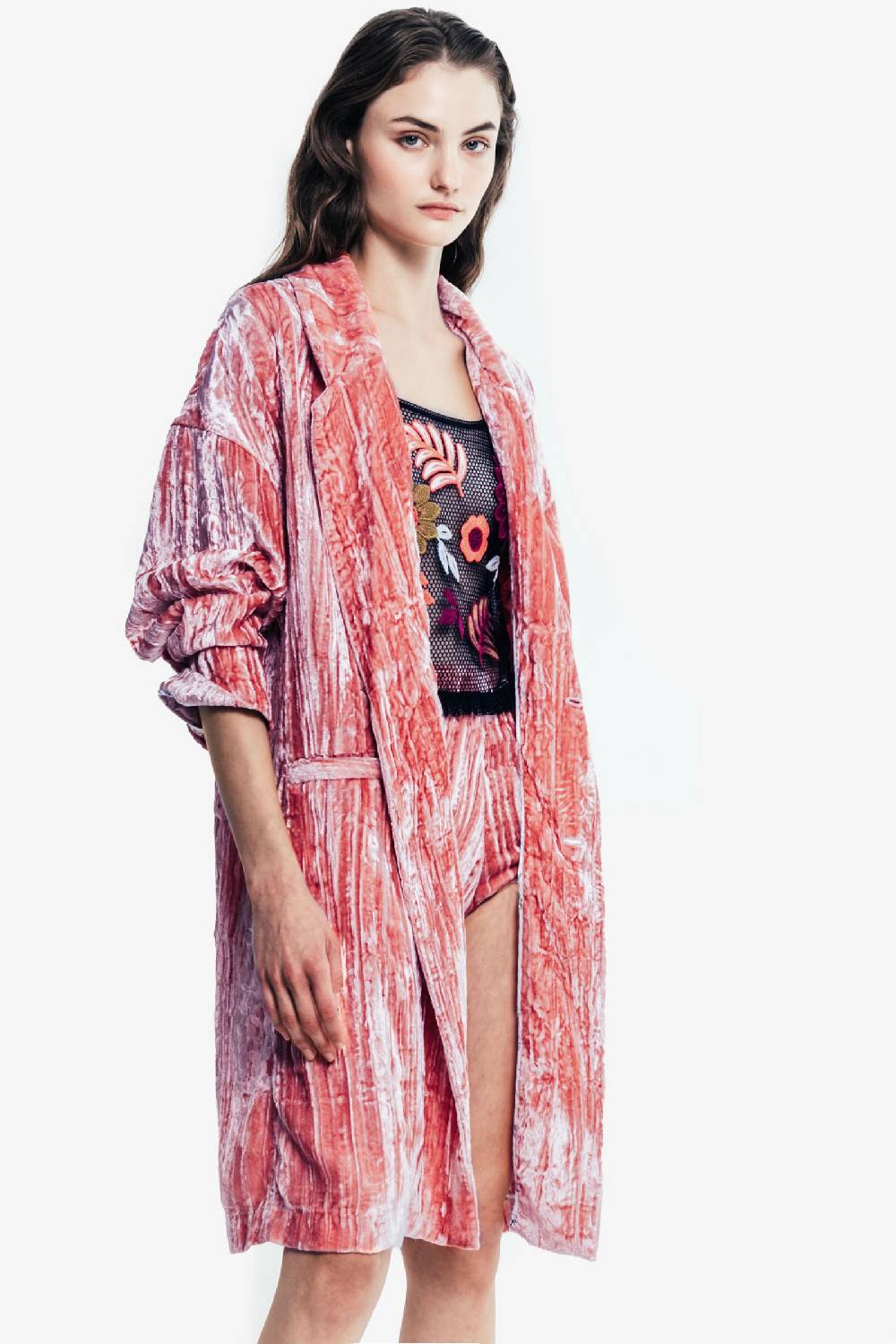 Kristina Ti DALIA - Midi overcoat Saldi Di Fabbrica