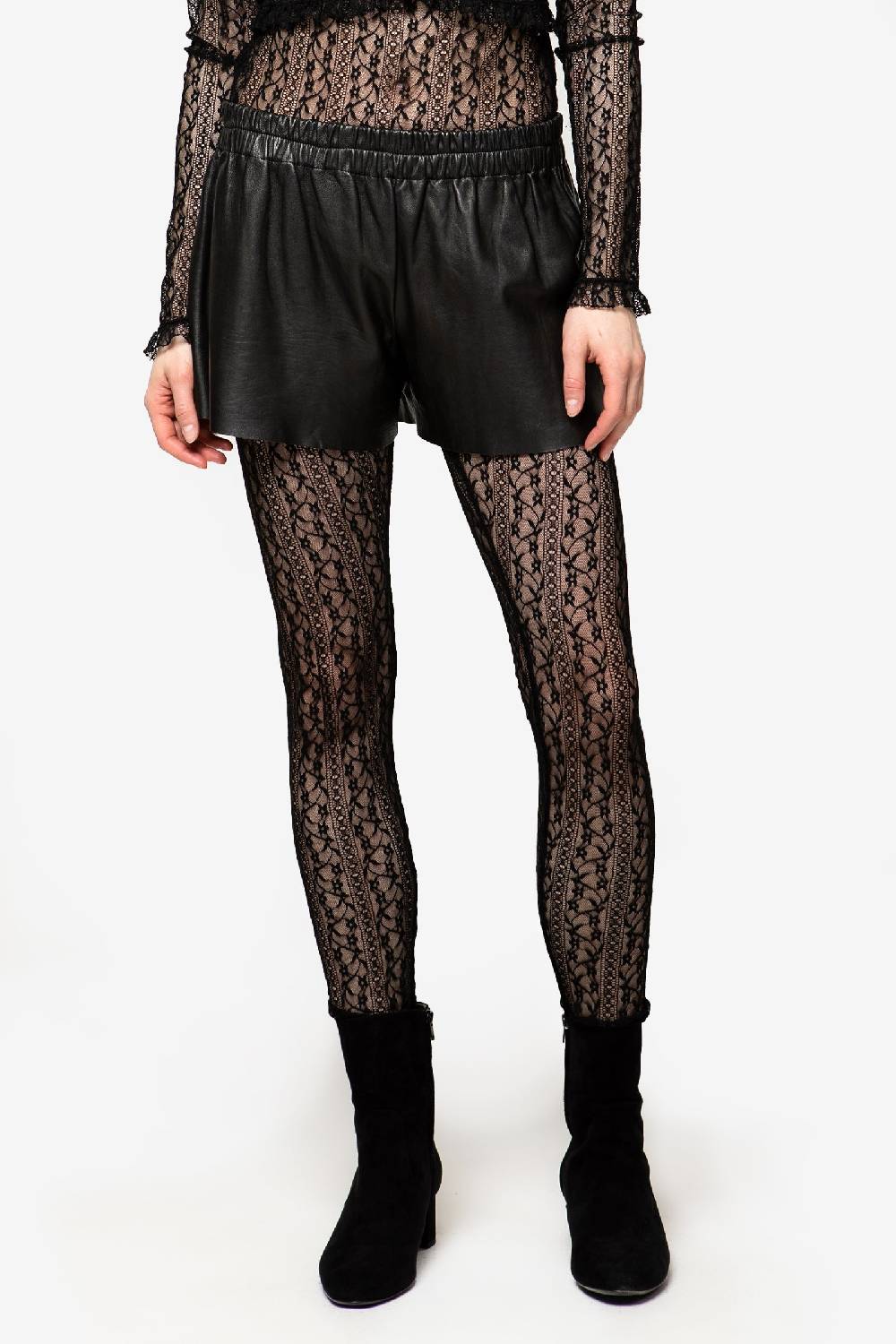 Kristina Ti MILADY - Undress lace leggings Esporta salva
