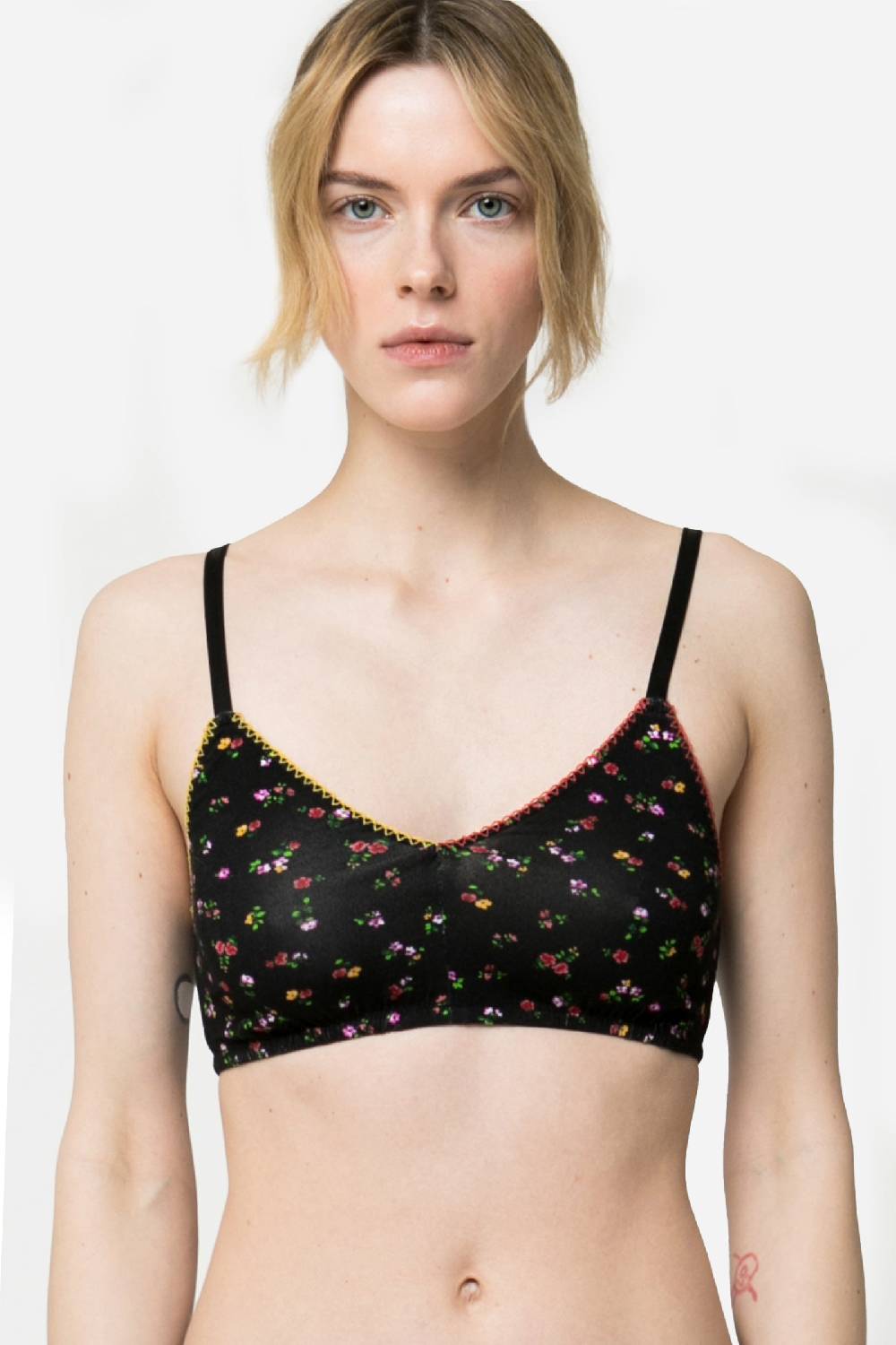 Kristina Ti ELVIRA - Microfloral bralette in jersey Vendita