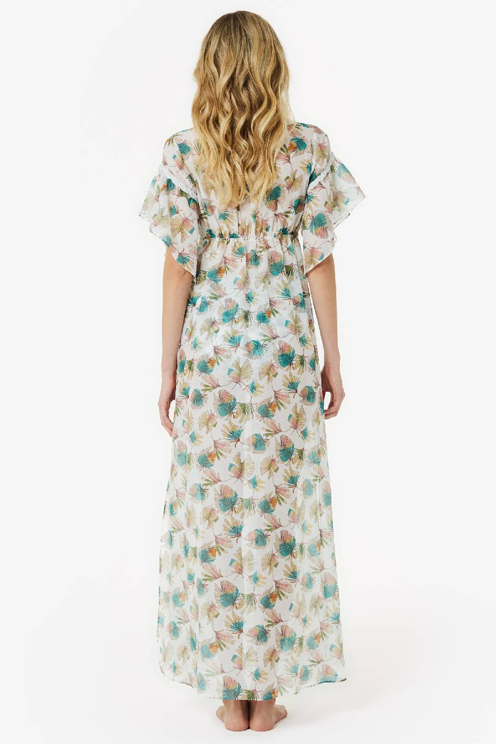 Kristina Ti PERLA - Dress Foliage Pezzi Unici