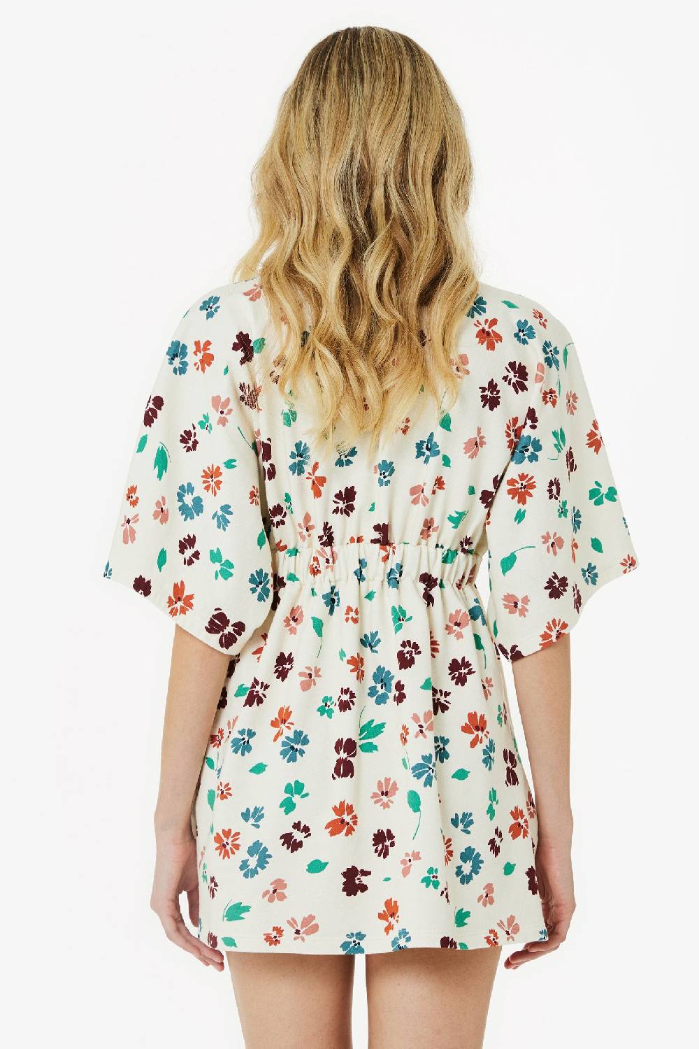 Kristina Ti AZZURRA – Sweatshirt mini dress Flora Sottocosto