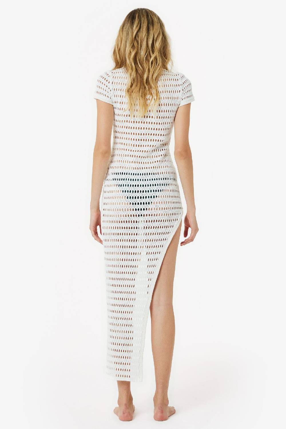 Kristina Ti AURA - Mesh dress Blanca Outlet
