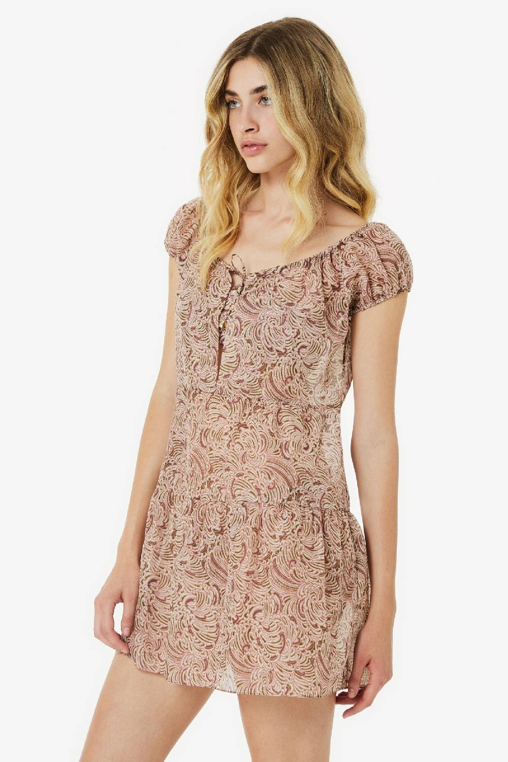 Kristina Ti SOFIA - Mini dress Coralline Negozio
