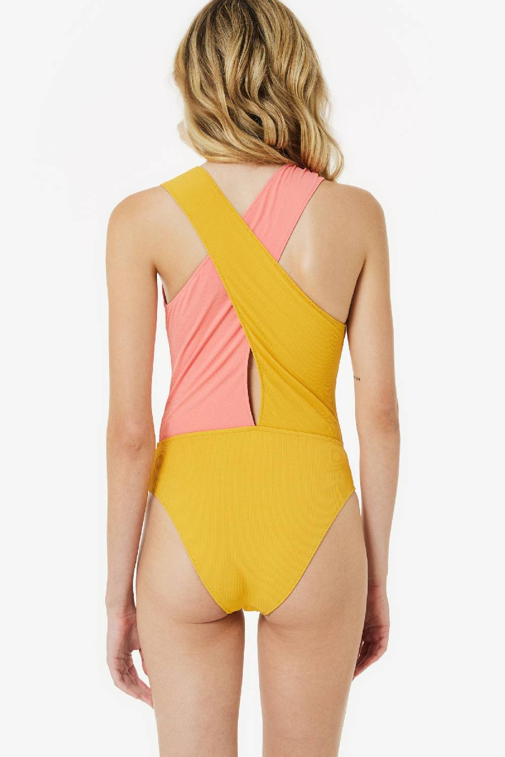 Kristina Ti ISABELLA - One piece bicolor Sunset In Vendita