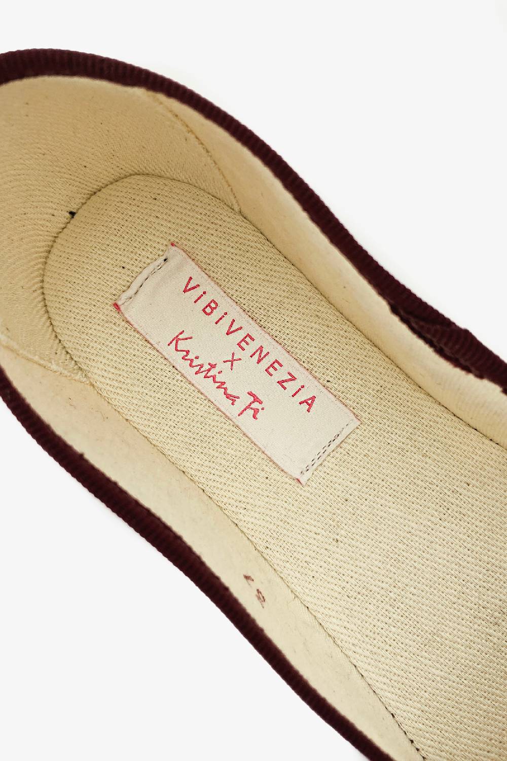 Kristina Ti DALIA - Silk furlana slipper Negozio