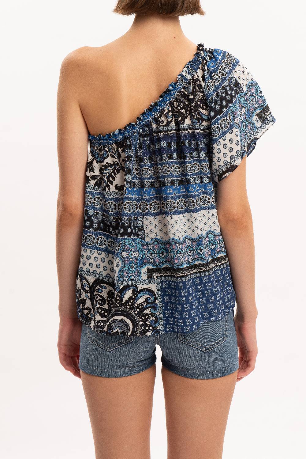 Kristina Ti CLARA - One shoulder blouse Vintage Affare Del Giorno