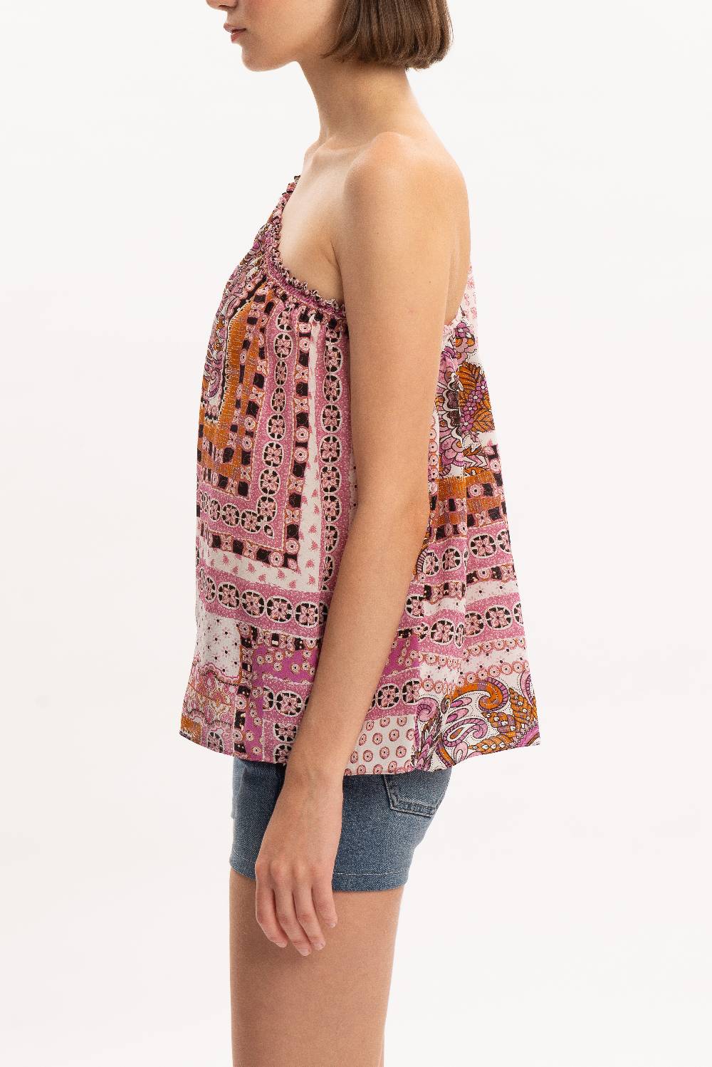 Kristina Ti AGATA - One shoulder blouse Vintage Convenienza