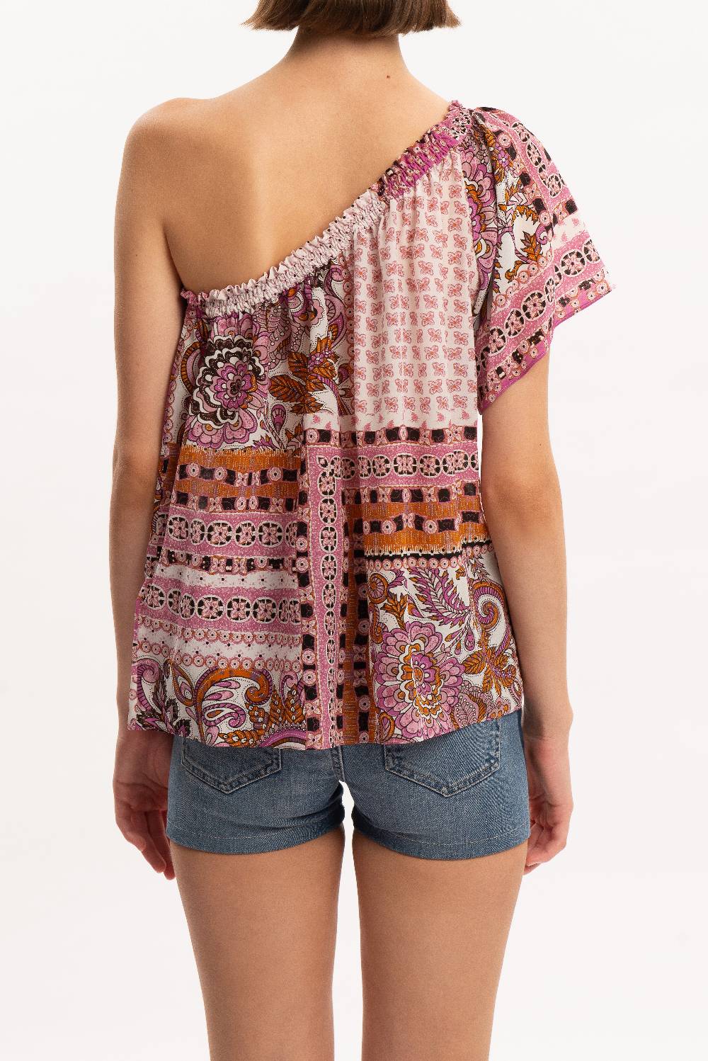 Kristina Ti AGATA - One shoulder blouse Vintage Convenienza
