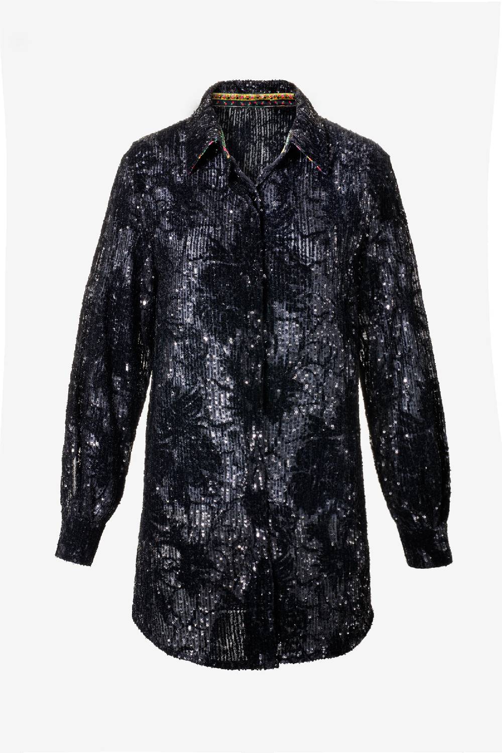 Kristina Ti LIA - Over black shirt Saldi Di Fabbrica