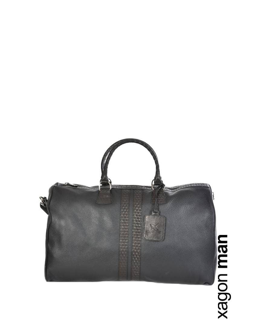 ﻿La haine inside us BORSA AM0200 Pelle Nero Offerta