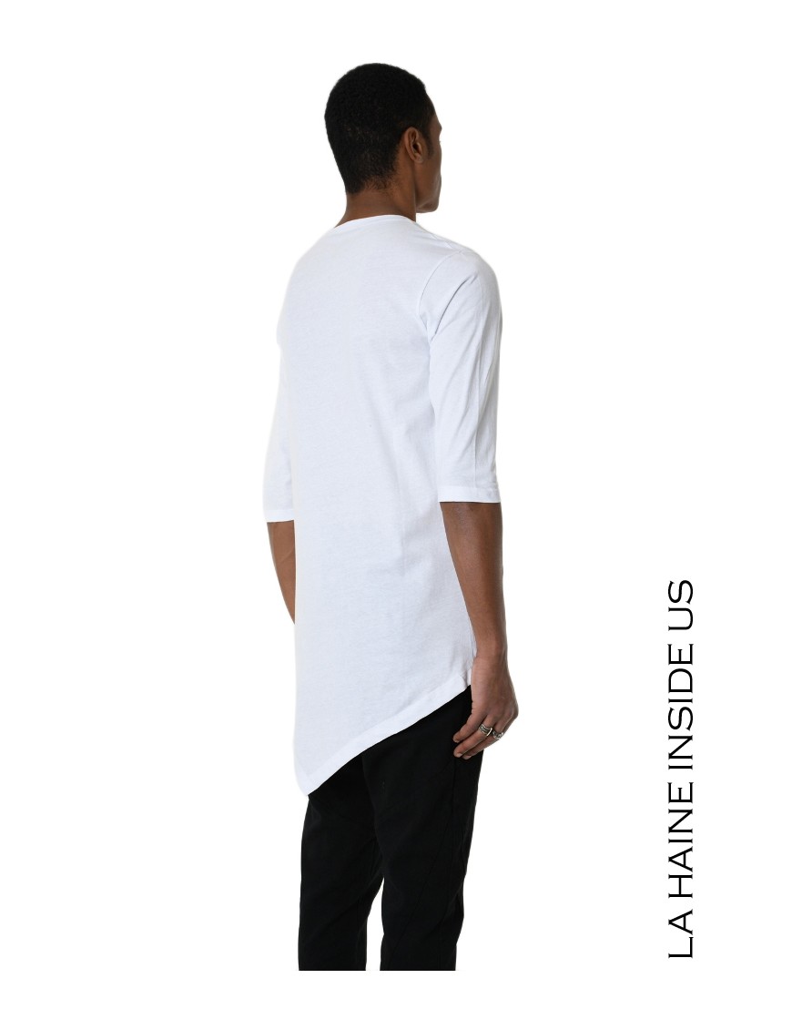 La haine inside us - PERMANENTE - 3M TABES T-SHIRT Bianco Promozione