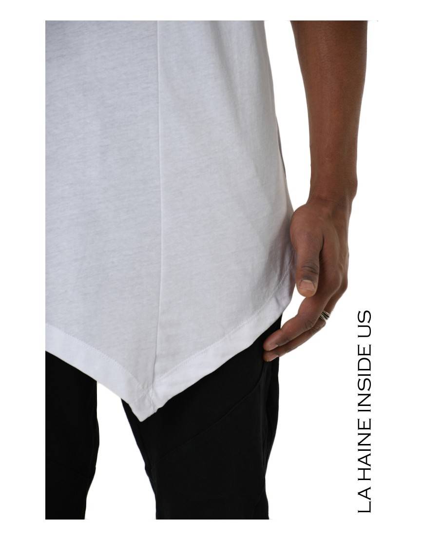 La haine inside us - PERMANENTE - 3M TABES T-SHIRT Bianco Promozione