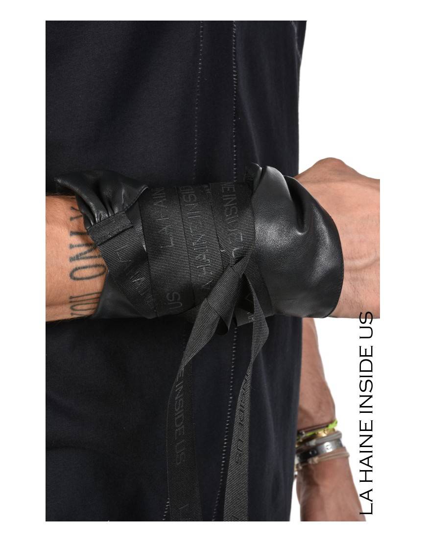 La haine inside us - PERMANENTE - 4B CIBELE FOULARD Pelle Nero Negozi Online