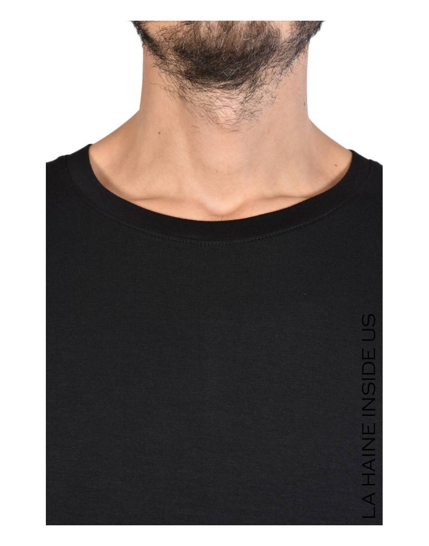 La haine inside us - PERMANENTE - 4M NOVA T-SHIRT UNISEX U Nero Consegna Veloce