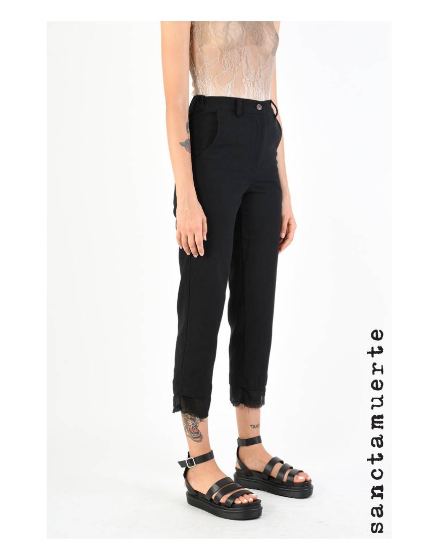 La haine inside us 9B SM299 PANTALONE Nero Offerta