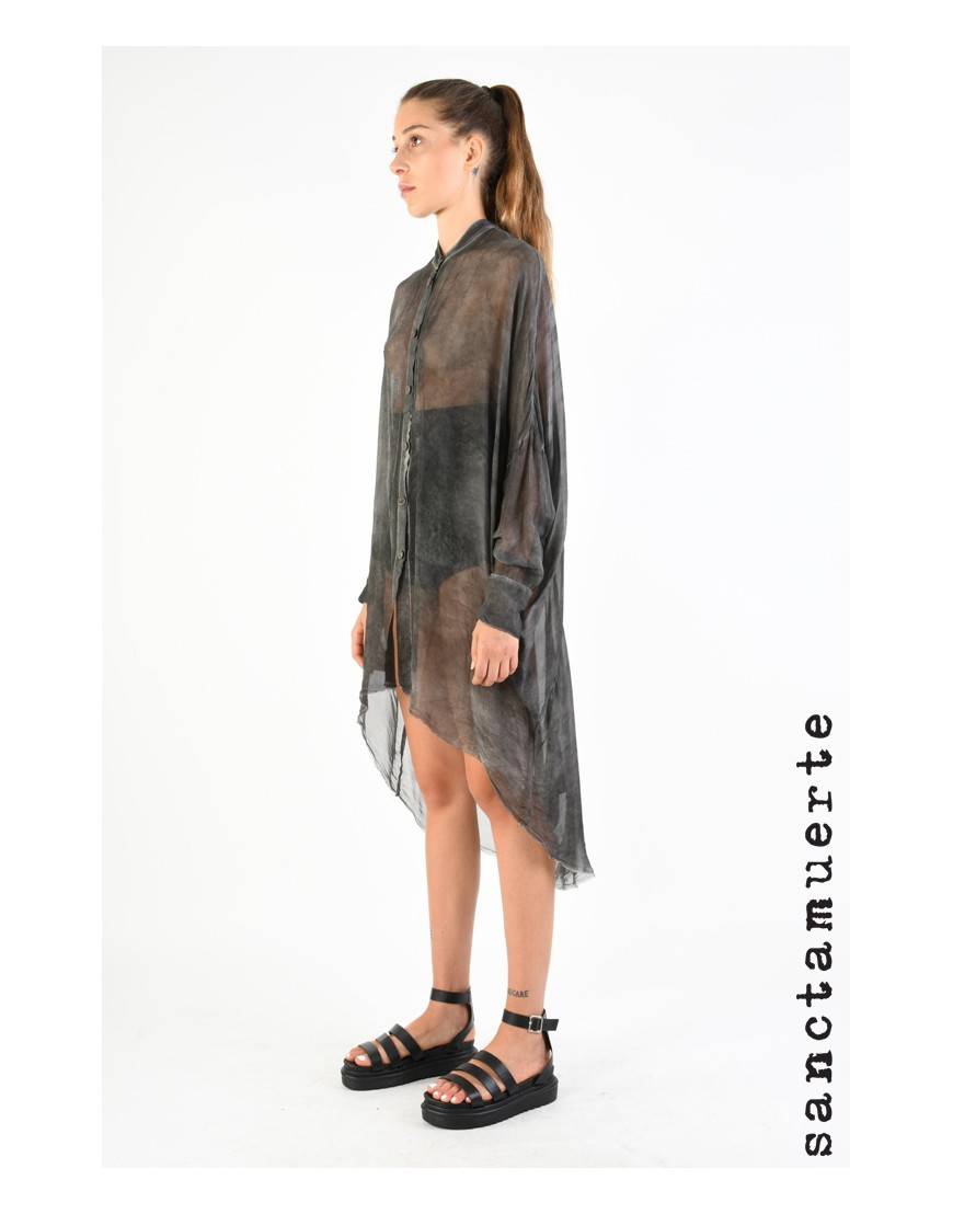 La haine inside us 9B SM306 CAMICIA Grigio Online
