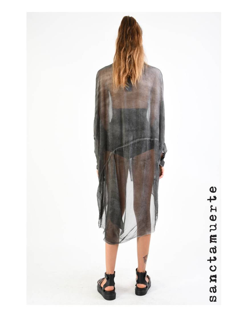 La haine inside us 9B SM306 CAMICIA Grigio Online