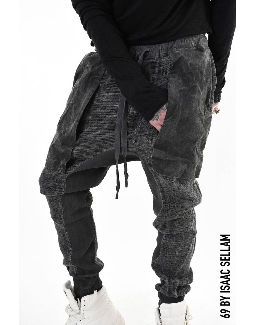 La haine inside us GUSSET PANTS GRILLAGE PLOMB Negozio