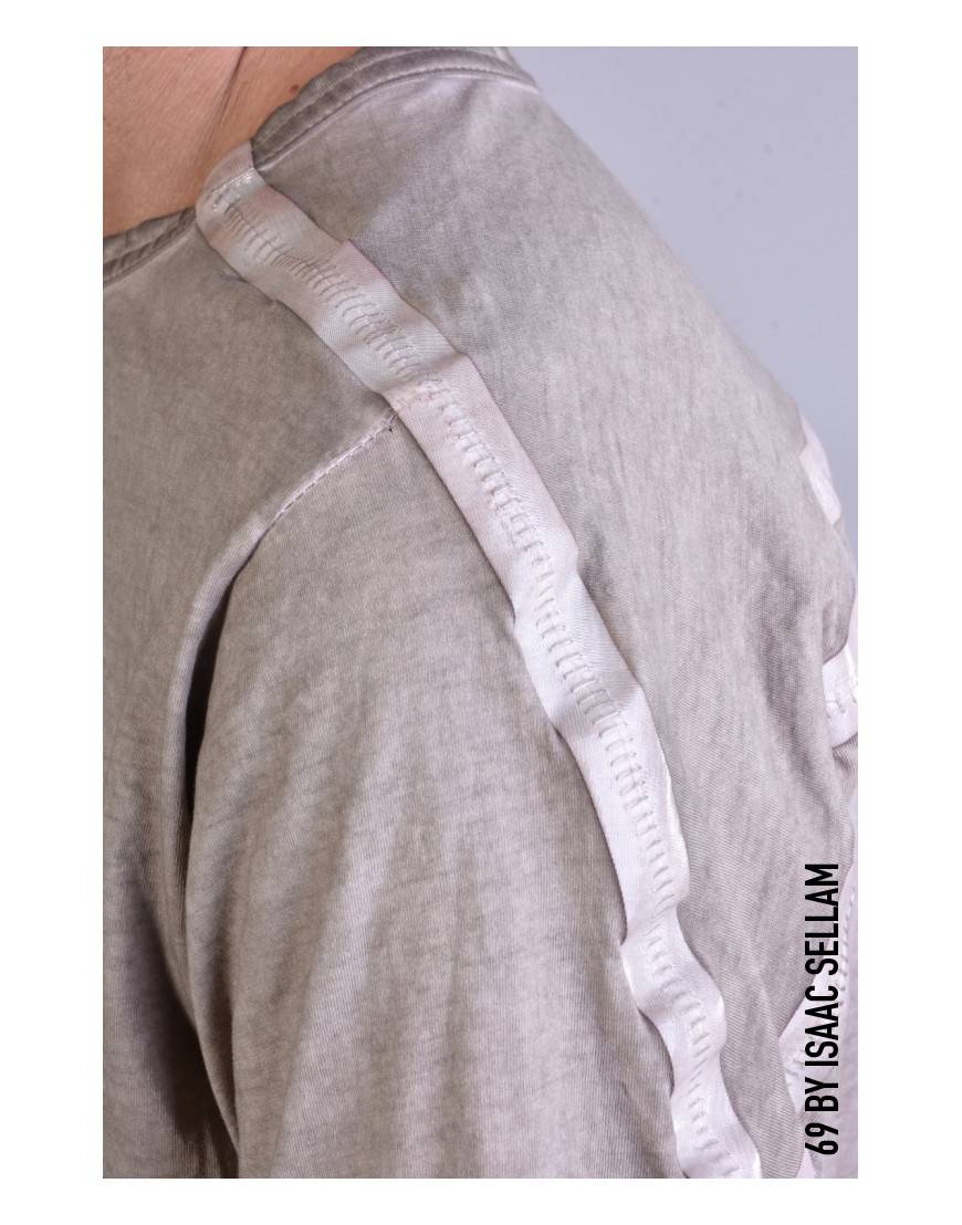 La haine inside us HUMANO T-SHIRT BANDE Taupe 2025