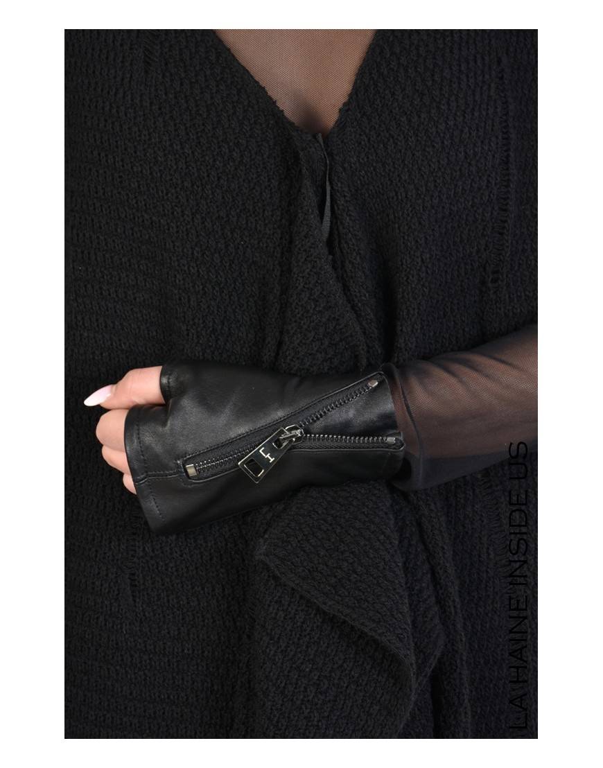 La haine inside us - PERMANENTE - 4B STARK MANICOTTO UNISEX Nero Consegna Veloce