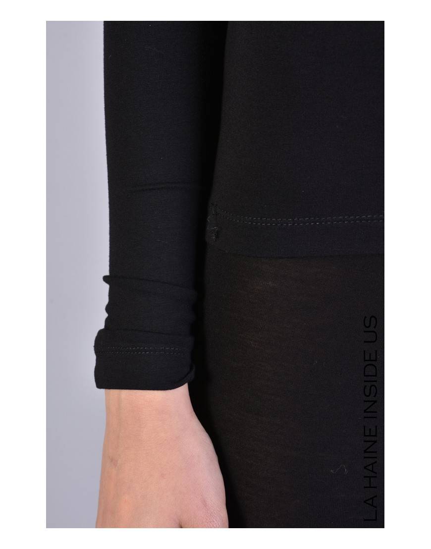 La haine inside us - PERMANENTE - 4M SAGA MAGLIA Nero Prezzo Ridotto