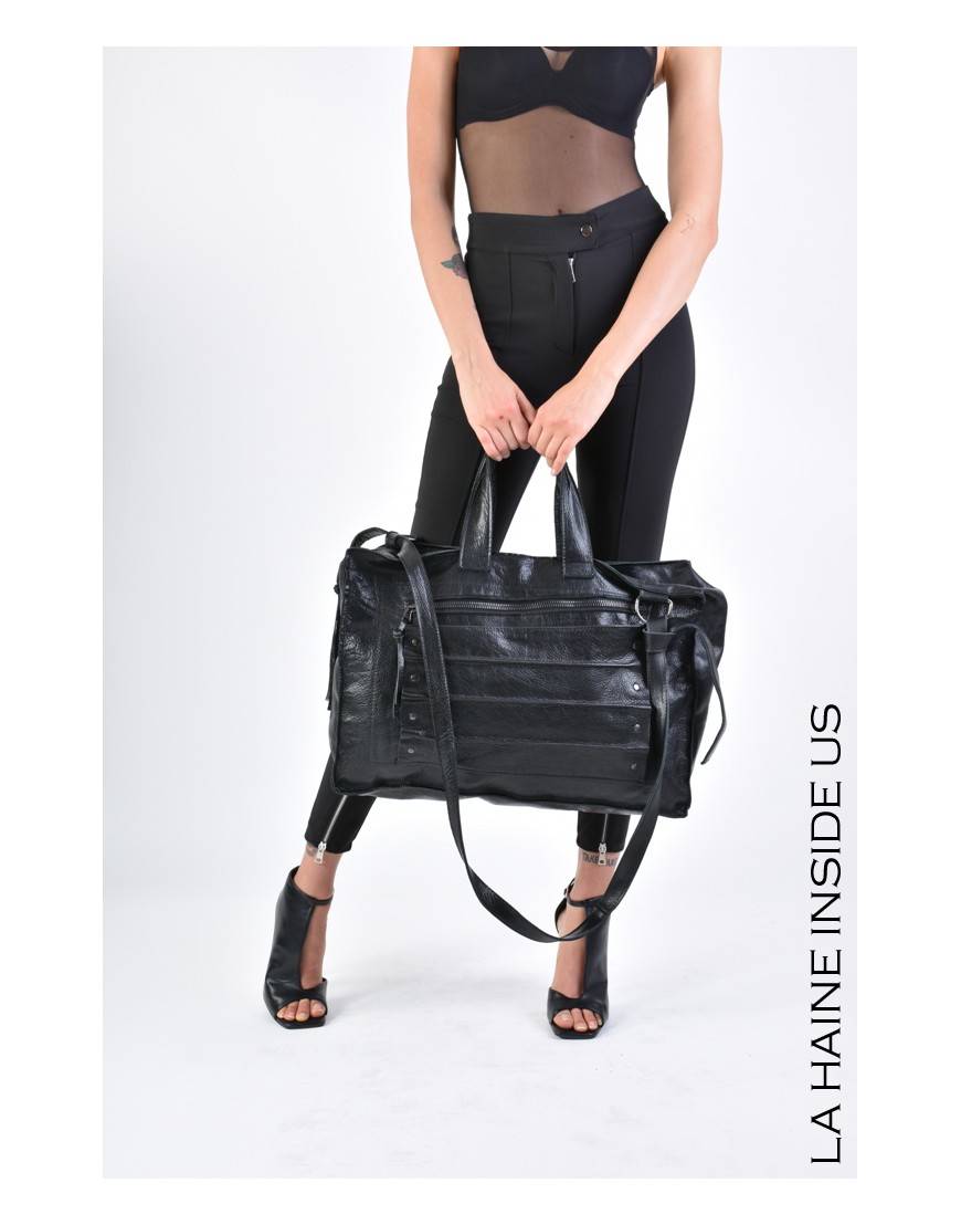 La haine inside us 3I LM168 BORSA UNISEX D Nero Presa