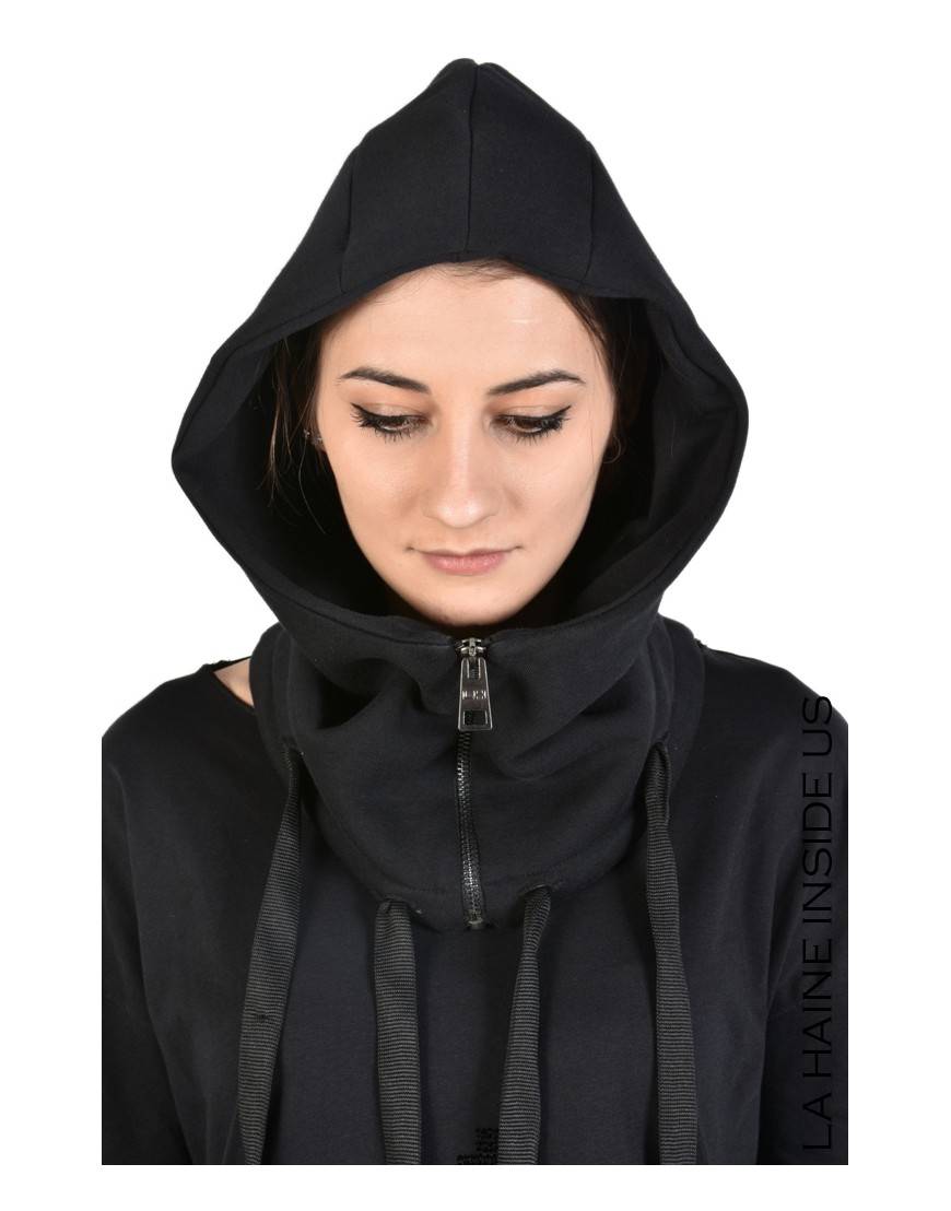 La haine inside us 3M CAPDUE CAPPUCCIO UNISEX Nero Sconto