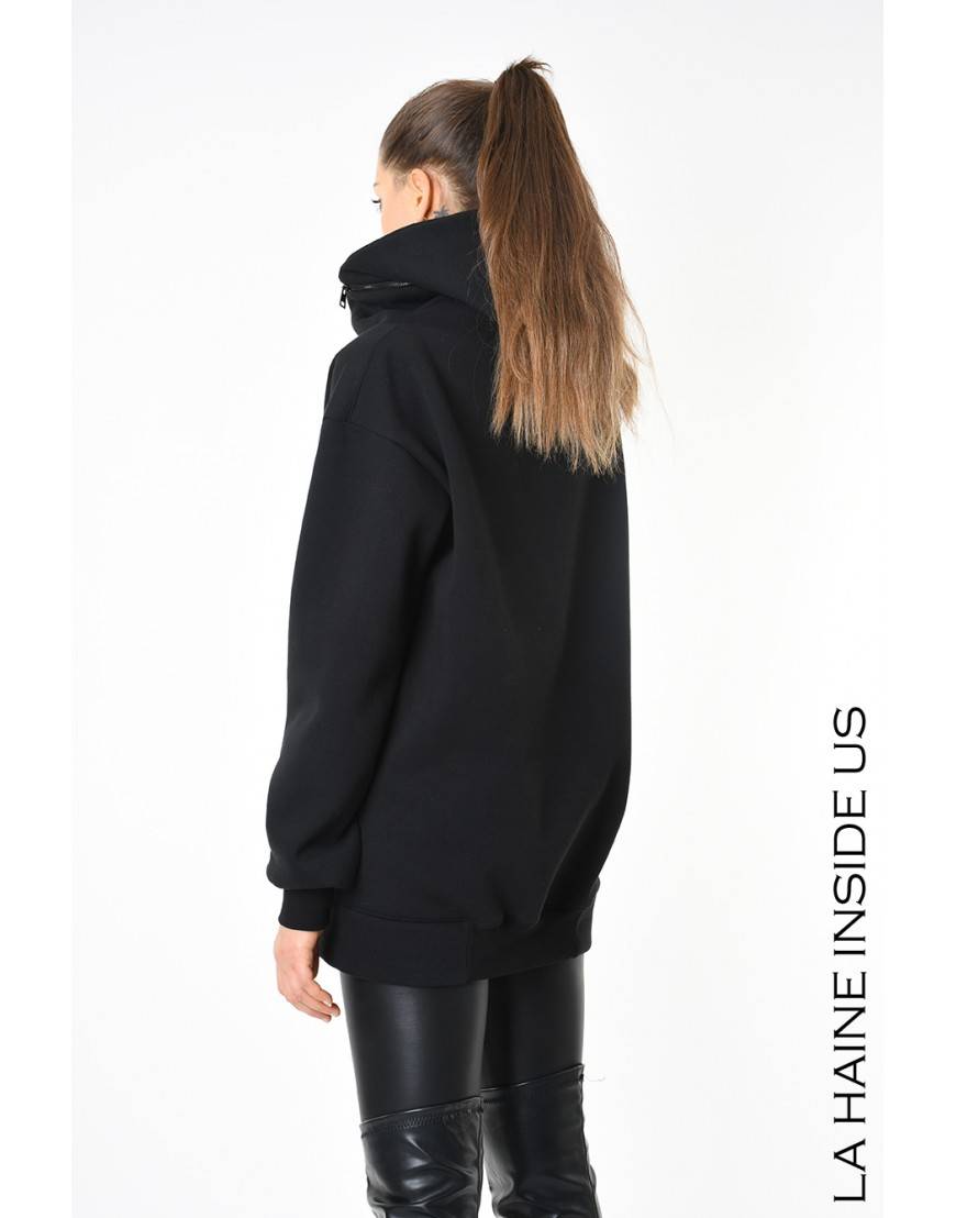 La haine inside us 3M LM201 FELPA UNISEX D Nero Economico