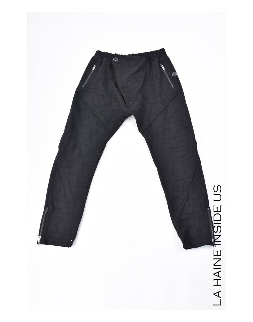 La haine inside us 3B LM133 PANTALONE Nero In Vendita