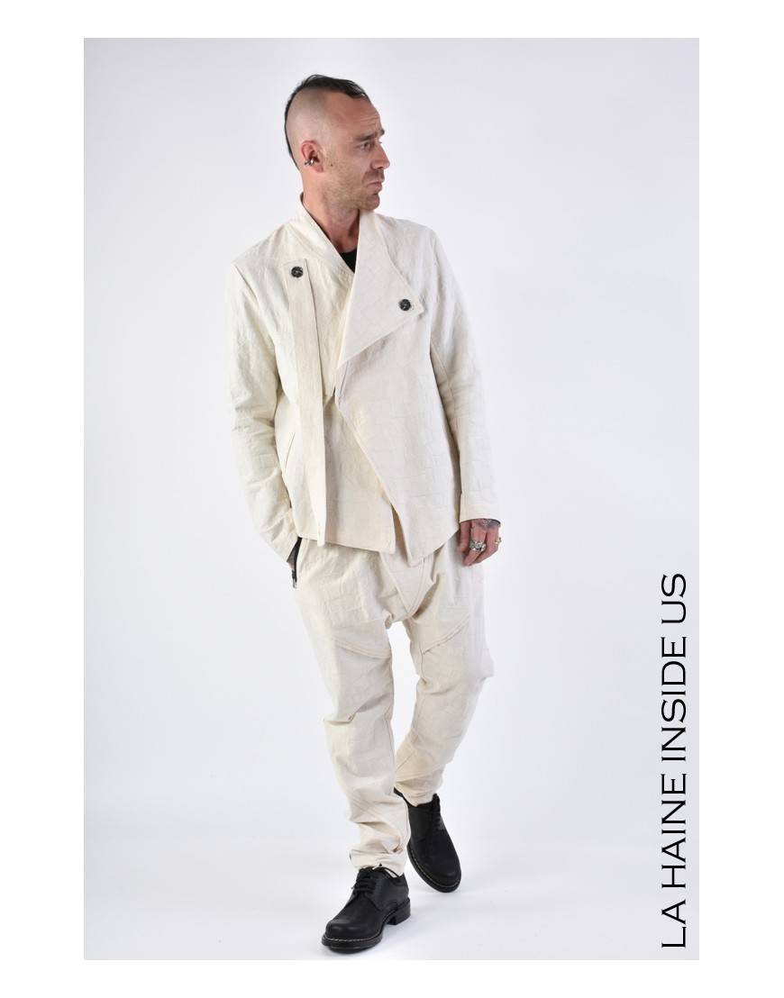 La haine inside us 3B LM134 GIACCA Ecru Saldi