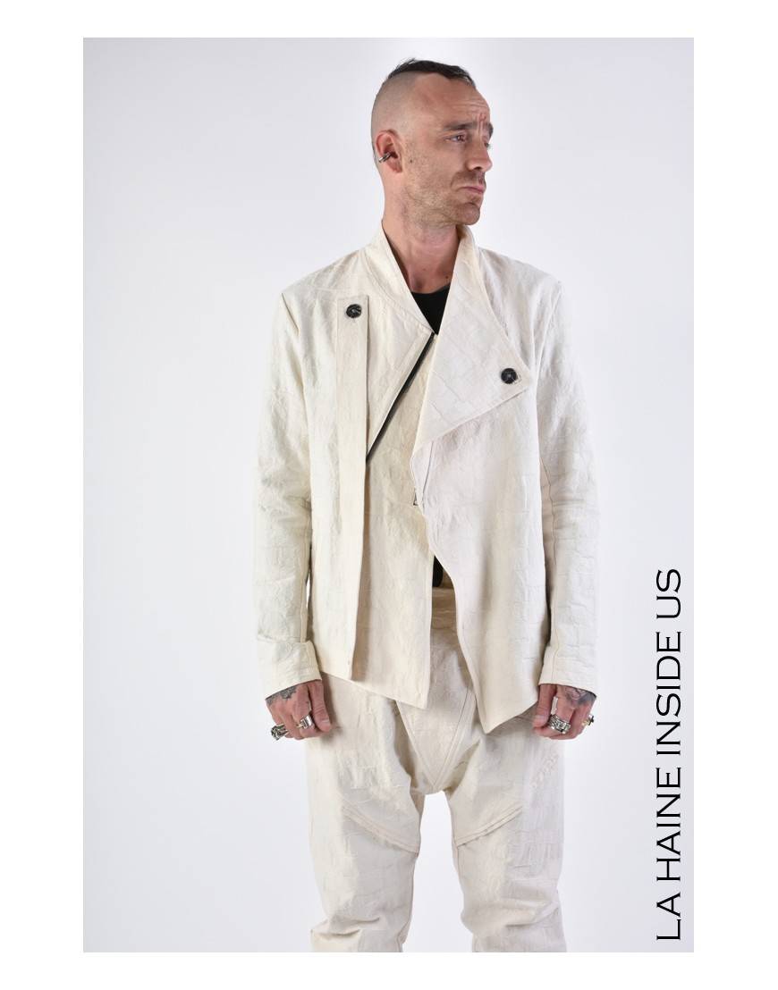 La haine inside us 3B LM134 GIACCA Ecru Saldi