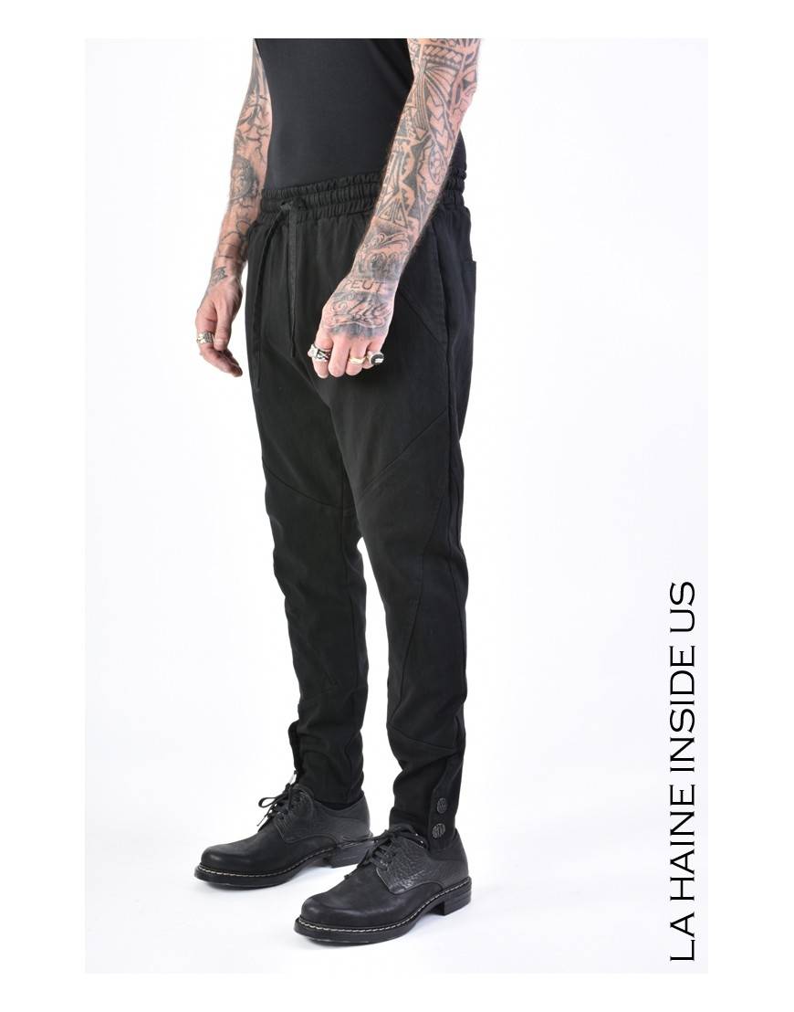 La haine inside us 3B LM145 PANTALONE Nero Vendite Flash