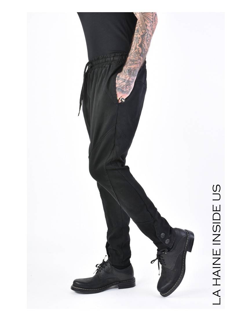 La haine inside us 3B LM145 PANTALONE Nero Vendite Flash