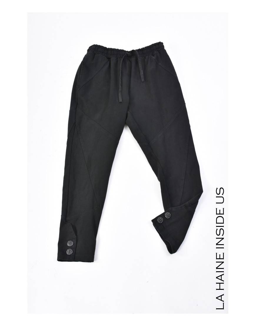 La haine inside us 3B LM145 PANTALONE Nero Vendite Flash