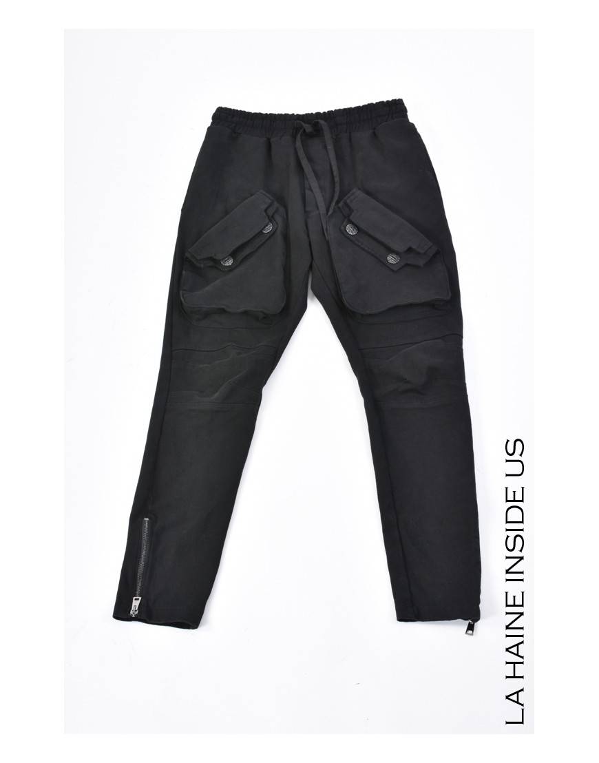 La haine inside us 3B LM146 PANTALONE Nero Negozio